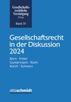 book: Gesellschaftsrecht in der Diskussion 2024