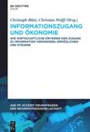 book: Informationszugang und Ökonomie